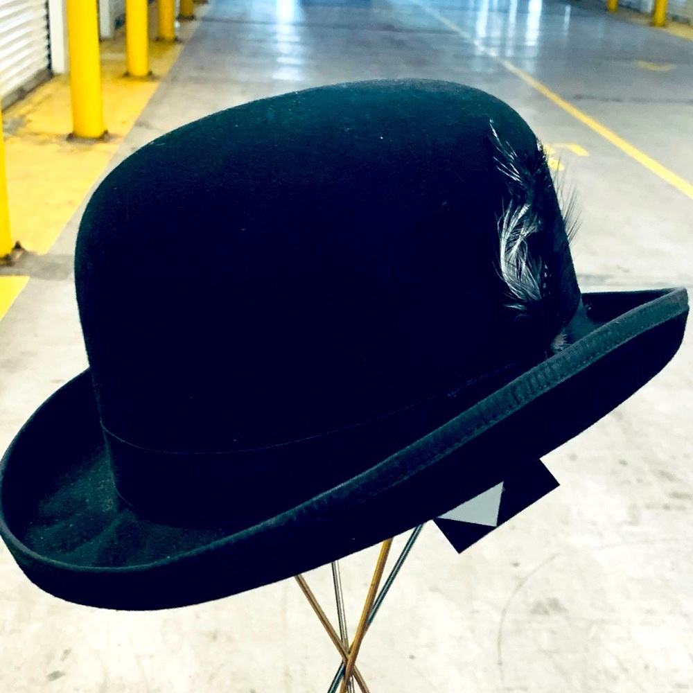 Bailey of Hollywood “Harker” bowler hat NWT